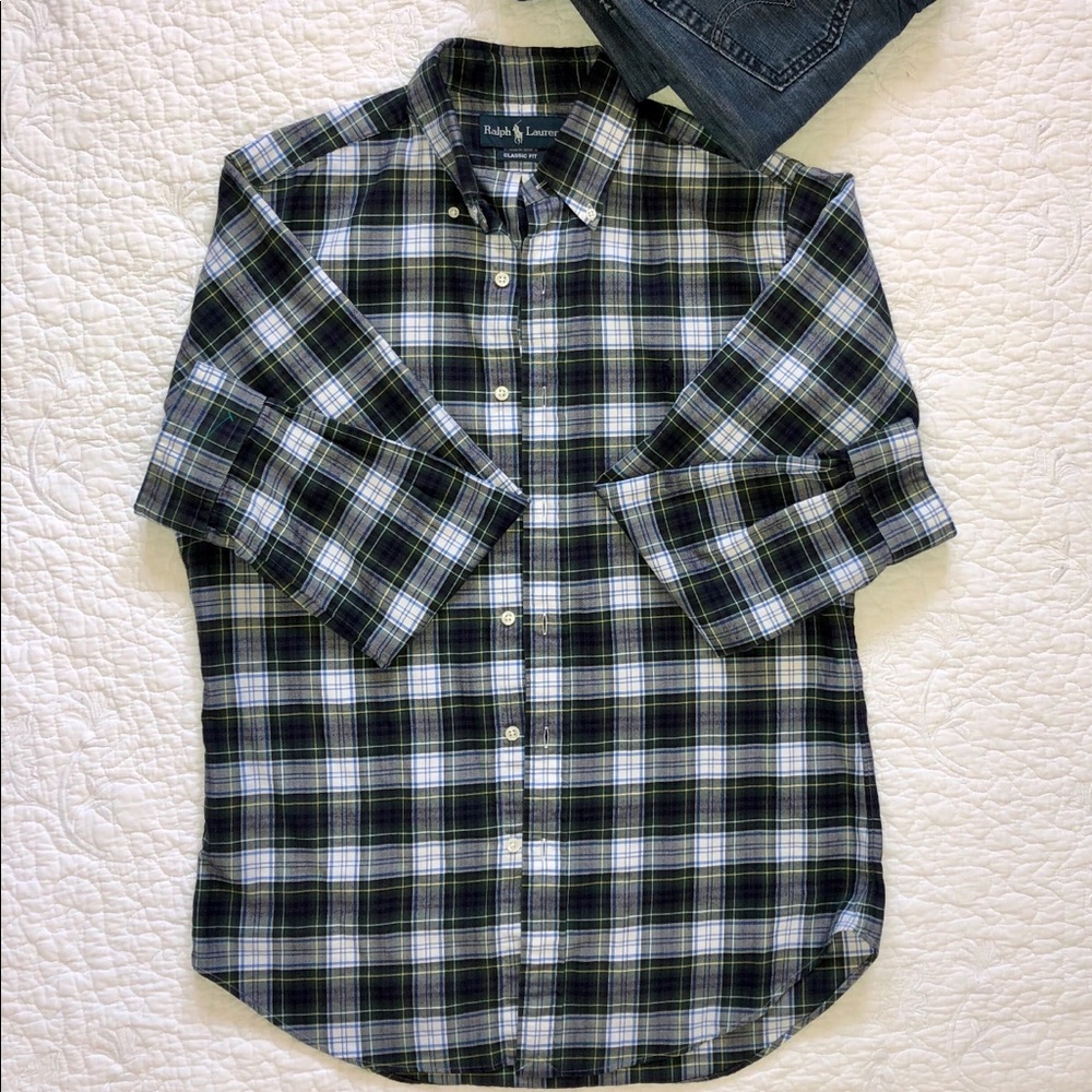 Ralph Lauren Polo Classic Fit Long Sleeve …